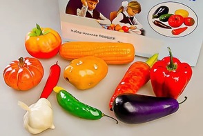 Набор муляжей овощей - fgospostavki.ru - Королёв