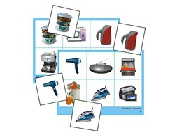 Логопедическое лото "Бытовая техника" (4 планшета, 24 карточки, цветное, ламинированное) - fgospostavki.ru - Королёв