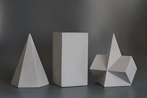 Набор гипсовых геометрических тел (15 штук) - fgospostavki.ru - Королёв