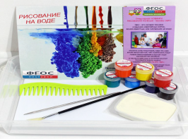 Набор для рисования "Эбру-Семерка" - fgospostavki.ru - Королёв