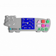 Бизиборд «Волшебный бегемотик» - fgospostavki.ru - Королёв