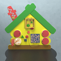 Бизиборд «Волшебный теремок» - fgospostavki.ru - Королёв