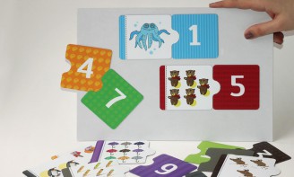 Набор магнитных карточек "Состав числа от 1 до 10" - fgospostavki.ru - Королёв