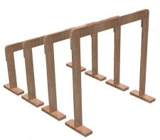 Дуга для подлезания (фанера, 60 сантиметров) - fgospostavki.ru - Королёв