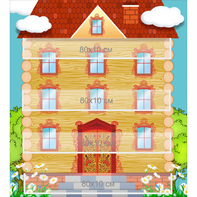 Стенд "Домик цифр" - fgospostavki.ru - Королёв