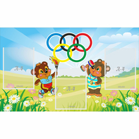 Стенд "Спортивный уголок" 1x0.6 - fgospostavki.ru - Королёв