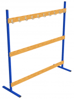 Стеллаж для лыж на 10 пар лыж - fgospostavki.ru - Королёв