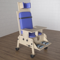 Стул для ребенка с ОВЗ «Новые горизонты» №3 со столешницей фиолетовый - fgospostavki.ru - Королёв