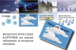 Комплект таблиц "Время" на французском языке - fgospostavki.ru - Королёв