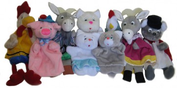 Набор перчаточных кукол "Кошкин дом" - fgospostavki.ru - Королёв