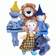 Набор перчаточных кукол "Волшебник Изумрудного города" - fgospostavki.ru - Королёв