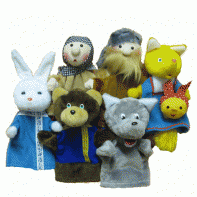 Набор перчаточных кукол "Колобок" - fgospostavki.ru - Королёв