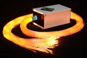 Пучок фибероптических волокон с боковым точечным свечением «Звёздный дождь» 200х2 м в комплекте с источником света - fgospostavki.ru - Королёв