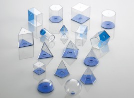 Набор геометрический 5 см (прозрачный) - fgospostavki.ru - Королёв