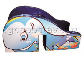 Горка "Кит" для сухого бассейна - fgospostavki.ru - Королёв