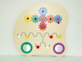 Тактильная панель "Тело гусеницы" (шестерёнки) - fgospostavki.ru - Королёв