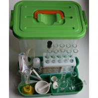 Лоток с лабораторной посудой и принадлежностями  - fgospostavki.ru - Королёв