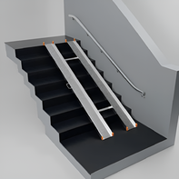 Пандус откидной (850 миллиметров) - fgospostavki.ru - Королёв