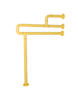 Поручень напольно-настенный с антибактериальным покрытием (желтый) - fgospostavki.ru - Королёв