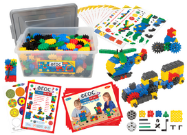 Конструктор STEM "Шестеренки" 800 деталей - fgospostavki.ru - Королёв