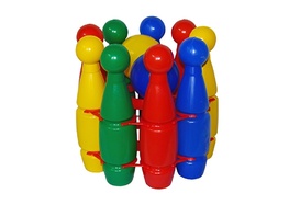 Кегли (9 штук, 2 мяча) - fgospostavki.ru - Королёв
