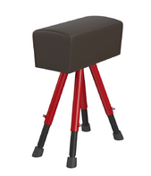 Козел гимнастический переменной высоты (чехол из натуральной кожи) - fgospostavki.ru - Королёв