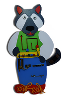 Бизиборд «Волчок-серый бочок» - fgospostavki.ru - Королёв