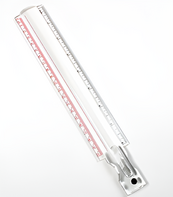 Полусферическая линейка-лупа с фиксирующей линией - fgospostavki.ru - Королёв