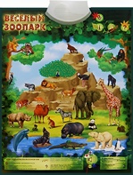Озвученный плакат "Веселый зоопарк" - fgospostavki.ru - Королёв