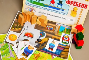 Игровой набор Фребеля "Колобок" (серия "Сказочный мир". Выпуск 1) - fgospostavki.ru - Королёв