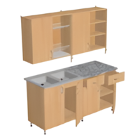 Мебель кухонная (столы с гигиеническим покрытием, шкаф для хранения посуды, сушка для посуды, моечная раковина) - fgospostavki.ru - Королёв