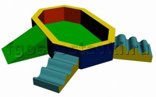 Манеж 180х120х30 см (с приставными элементами) - fgospostavki.ru - Королёв