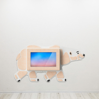 «Медведь» -Декоративная сенсорная панель 32" - fgospostavki.ru - Королёв