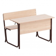 Парта (Место учебное) на круглой трубе - fgospostavki.ru - Королёв