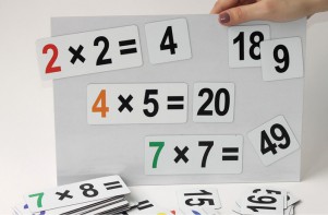 Набор магнитных карточек "Таблица умножения" - fgospostavki.ru - Королёв