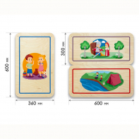 Набор стеновых панелей «Мои увлечения - Любимые занятия» - fgospostavki.ru - Королёв