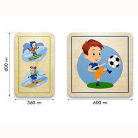 Набор стеновых панелей «Спорт - Путь к победе» - fgospostavki.ru - Королёв