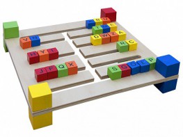 Фронтальное наглядное игровое пособие "Двухсторонний английский алфавит" - fgospostavki.ru - Королёв