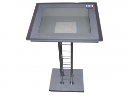 Стойка для мнемосхемы напольная на колесах - fgospostavki.ru - Королёв