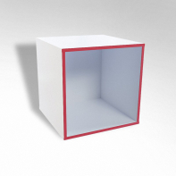 Открытая настенная полка-секция ТР1 ЛДСП  - fgospostavki.ru - Королёв