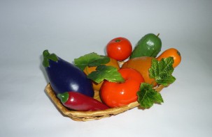 Муляжи "Корзина с овощами" - fgospostavki.ru - Королёв