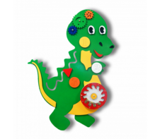 Бизиборд «Малыш-крокодил» - fgospostavki.ru - Королёв