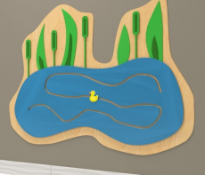 Бизиборд «Озеро» - fgospostavki.ru - Королёв