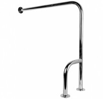 Поручень стационарный Г-образный (правая) - fgospostavki.ru - Королёв