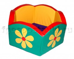 Сухой бассейн шестигранный "Ромашка" - fgospostavki.ru - Королёв