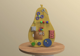 Бизиборд «Сочная груша» - fgospostavki.ru - Королёв