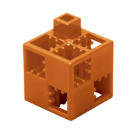 Кубик-основание коричневый 20х20 Artec - fgospostavki.ru - Королёв