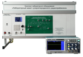 Комплект лабораторного оборудования «Лабораторный макет супергетеродинного радиоприёмника»  - fgospostavki.ru - Королёв