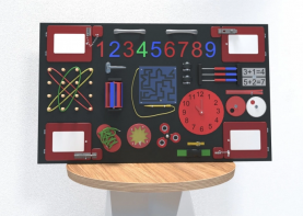 Бизипанель «Красно-черная» - fgospostavki.ru - Королёв