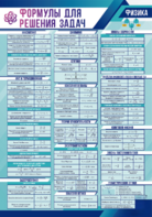 Стенд "Формулы для решения задач по физике" Вариант 1 - fgospostavki.ru - Королёв